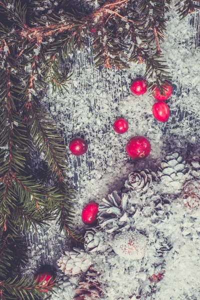 Közelkép a Karácsonyi csendélet — Stock Fotó