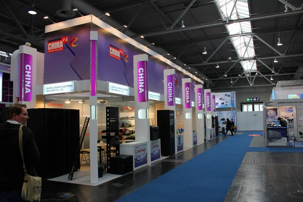 Hannover, deutschland - 20. märz: der stand von porzellan am 20. märz — Stockfoto