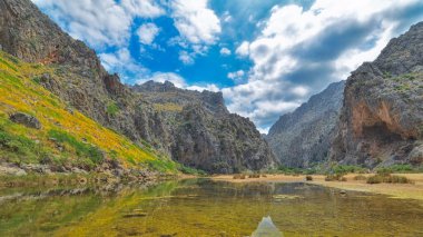 Vadi Sa Calobra Körfezi yakınlarında