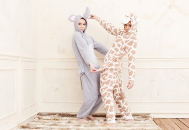 Pijama oynak kadın