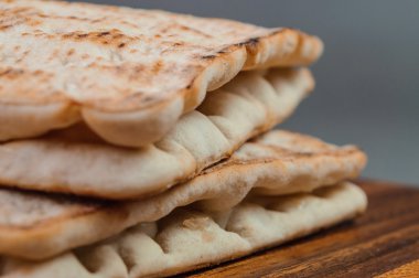 Sandviç bazı parçaları.