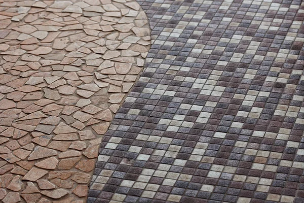 Texture of indoor colored tiles. — Stock Photo, Image