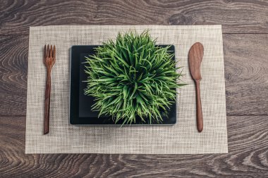 Tablet bilgisayarda bir tablo