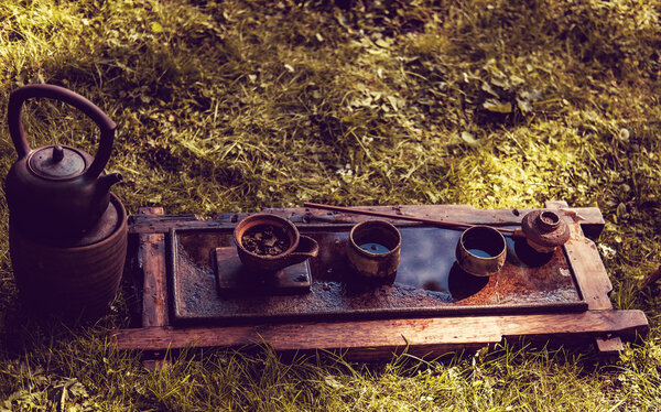 Traditional chinese tea ceremony