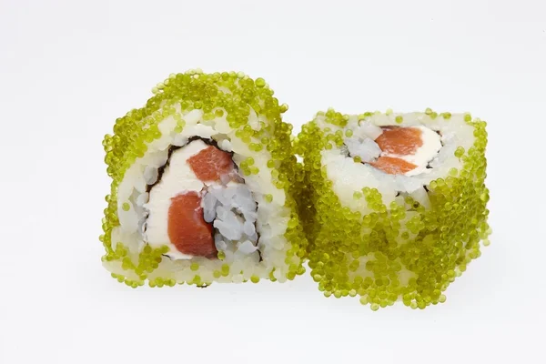 Délicieux rouleaux de sushi — Photo