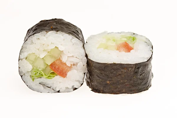 Délicieux rouleaux de sushi — Photo