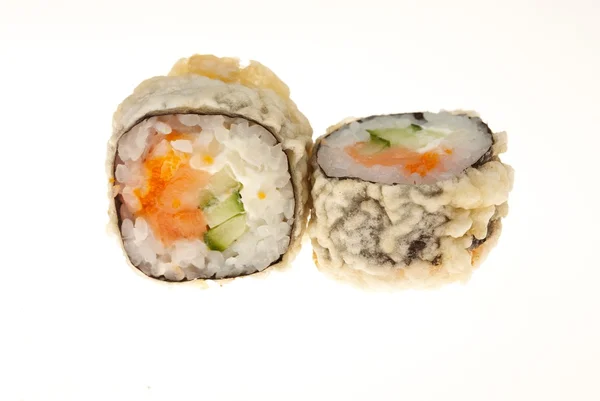 Deliziosi involtini di sushi — Foto Stock