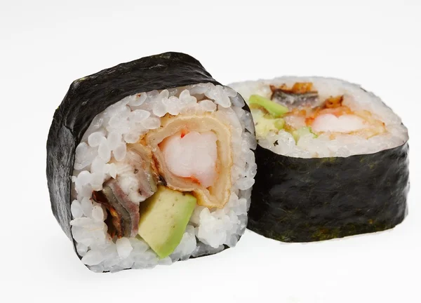 Pyszne sushi rolki — Zdjęcie stockowe