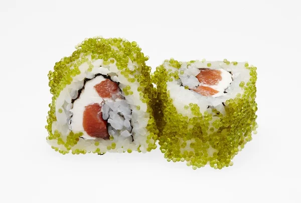 Deliziosi involtini di sushi — Foto Stock