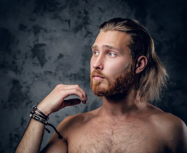 Retrato de ruiva macho — Fotografia de Stock