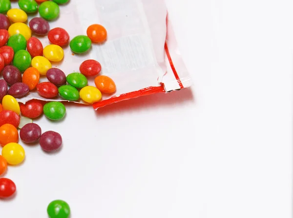 Multicolored and tasty little candies — Stock Photo, Image