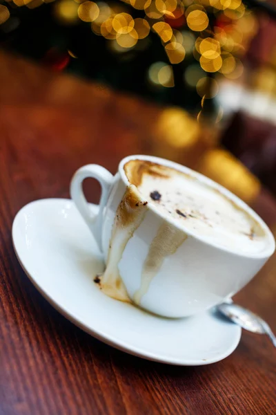 Julstämning och lite kaffe — Stockfoto