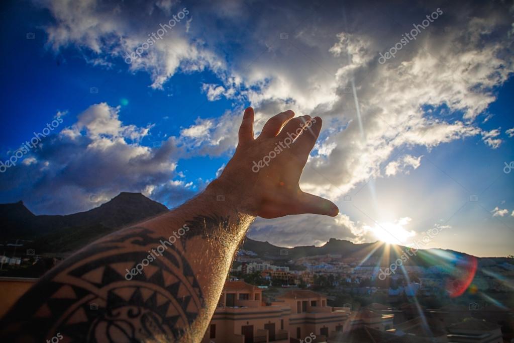 Cloudy Sky Tattoo Man Trying Reach Cloudy Sky Stock Photo C Fxquadro Cloudy Sky Tattoo Man Trying Reach Cloudy Sky Stock Photo C Fxquadro