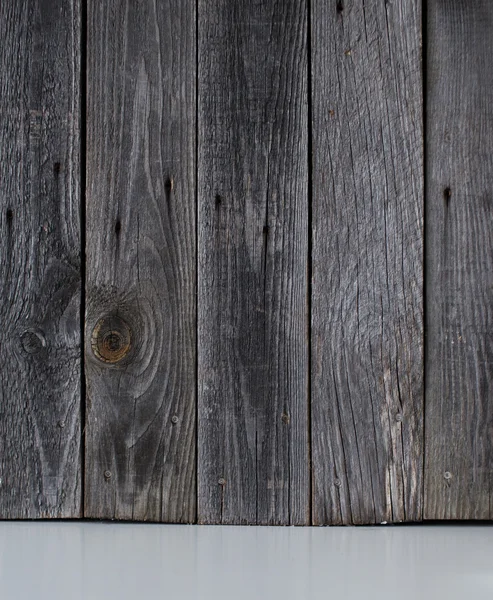 木の板。灰色の背景. — ストック写真