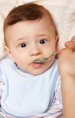 Sevimli küçük bebek