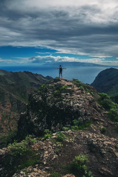 Fundo da bela paisagem montanhosa — Fotografia de Stock