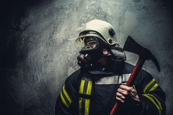 Bombero de rescate hombre — Foto de Stock