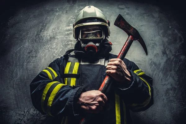 Rescue firefighter man — Stock Photo, Image