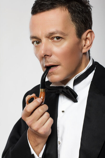 Элегантный курильщик
