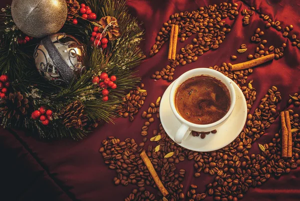 Geröstete aromatische Kaffeebohnen. — Stockfoto