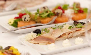 Et yemek aperatifler.