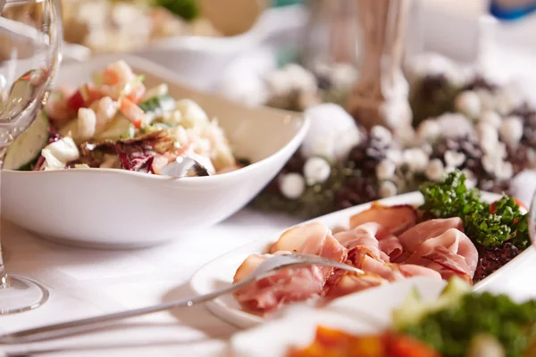 Gourment comidas de carne en banquete . — Foto de Stock