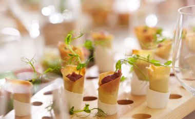 Farklı yemekler ve aperatifler