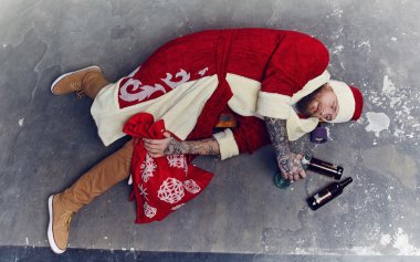 Sakallı patenci çocuk