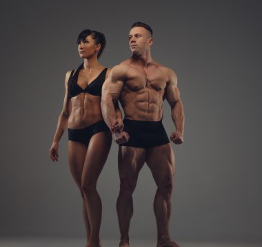 Korku veren sportif Çift