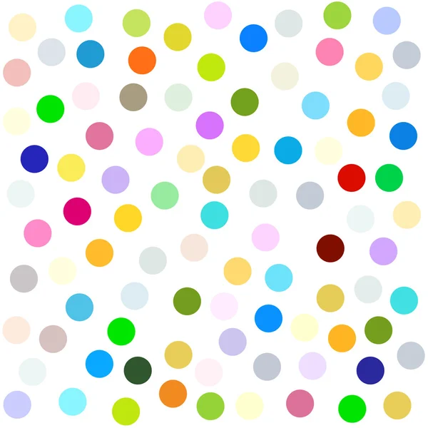 Polka dots patroon — Stockvector