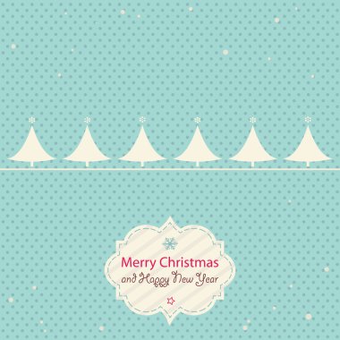 Noel ve Yeni Yıl Kartı