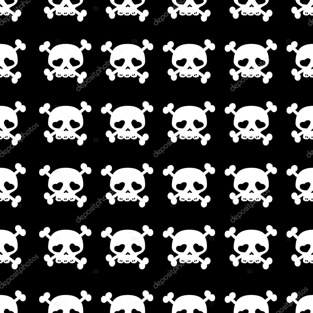 Skulls on crossbones