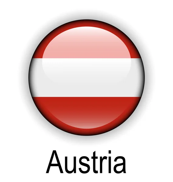 Tanda negara austria - Stok Vektor