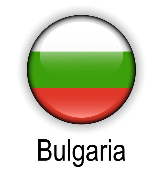 Bulgaria bandera del estado — Vector de stock