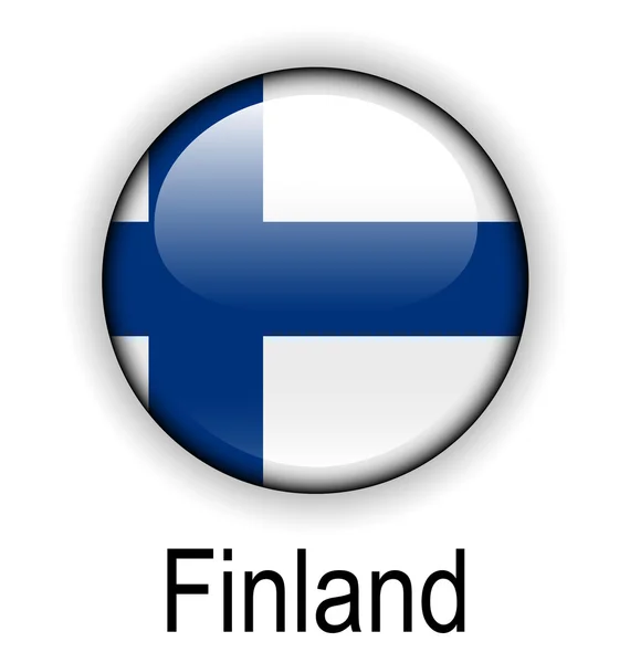Finland state flag — Stock Vector