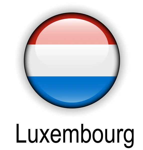 Luxemburgische Staatsflagge — Stockvektor