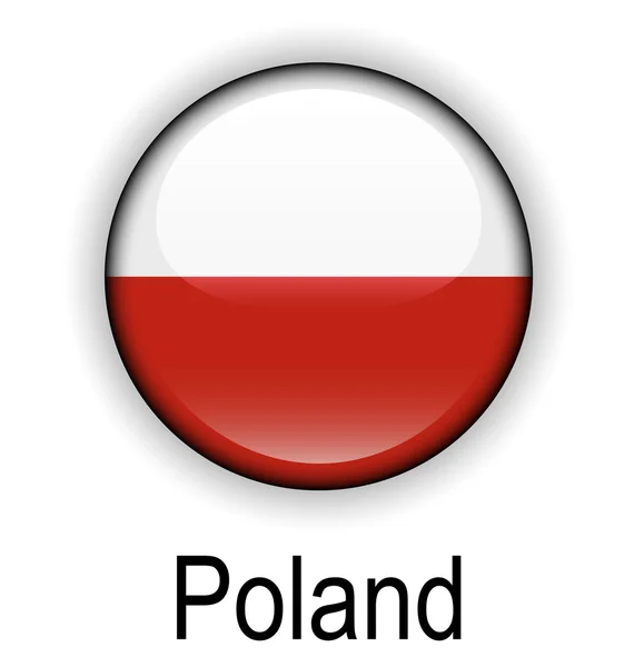 폴란드 상태 플래그 — 스톡 벡터
