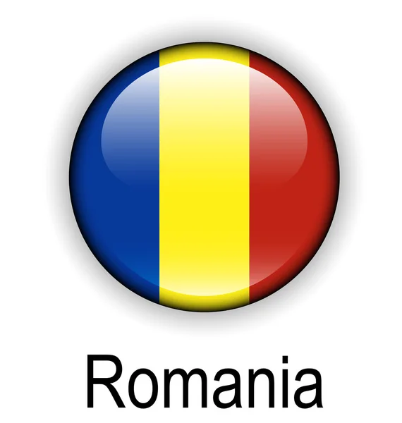 Vlag van Roemenië — Stockvector