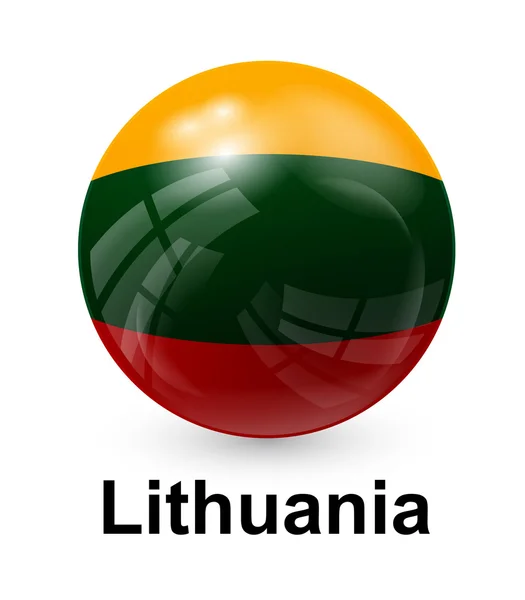 Bandeira do Estado de Lithuania —  Vetores de Stock