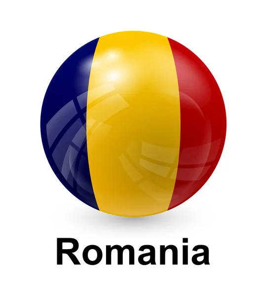 Rumäniens statligt sjunker — Stock vektor