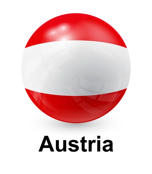 Áustria bandeira do Estado —  Vetores de Stock