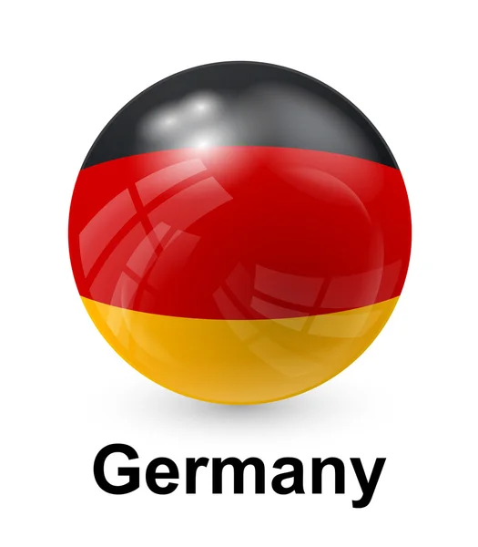 Державний Прапор Німеччини — стоковий вектор