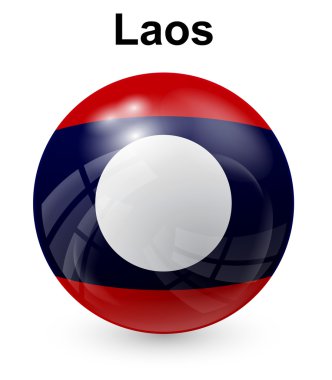 Laos resmî bayrak