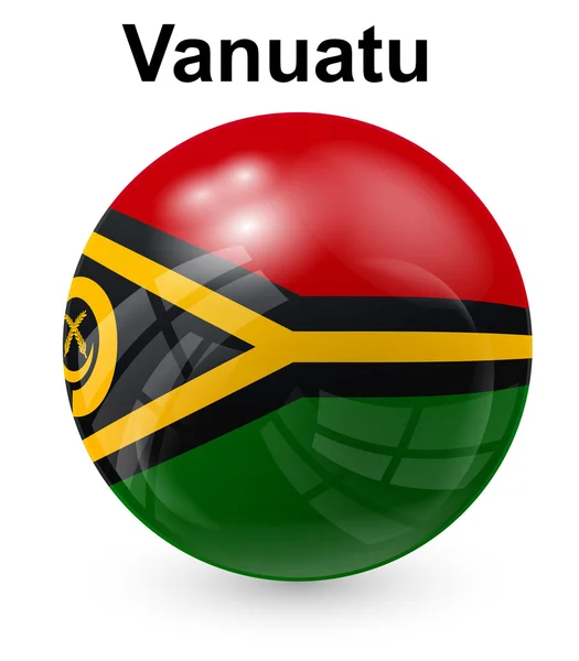 Vanuatu statliga representanten sjunker — Stock vektor