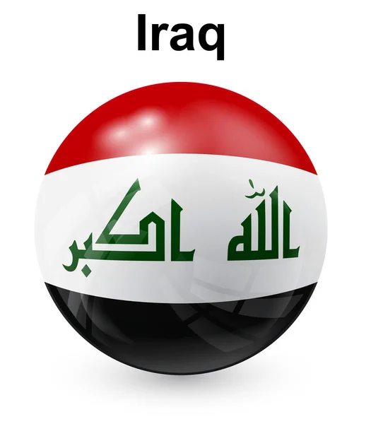 Irak statliga representanten sjunker — Stock vektor