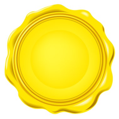 vektör mum mühür