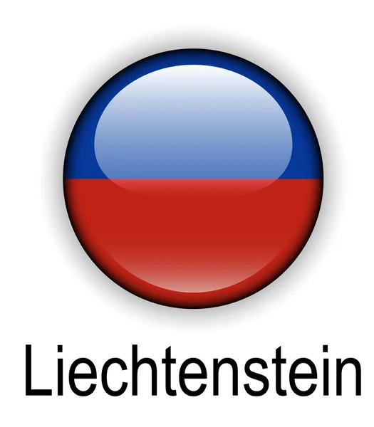 Ліхтенштейн офіційний державний прапор — стоковий вектор