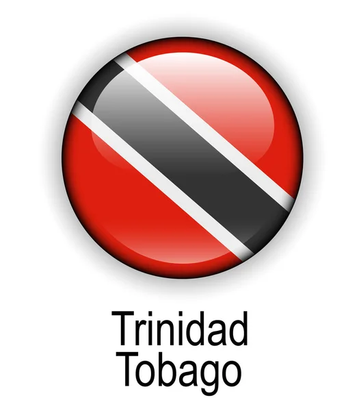 Drapeau de l'État de Trinidad et tobago — Image vectorielle