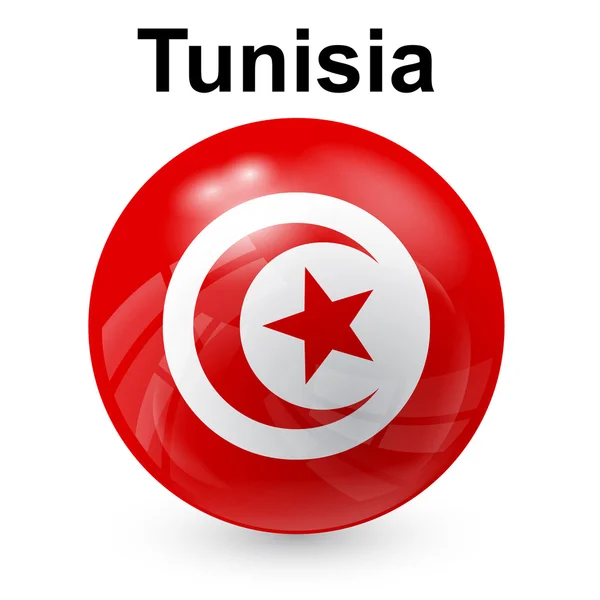 Tunisia flag — Stock Vector