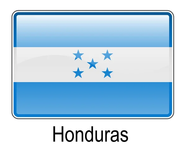 Honduras vlajka — Stockový vektor